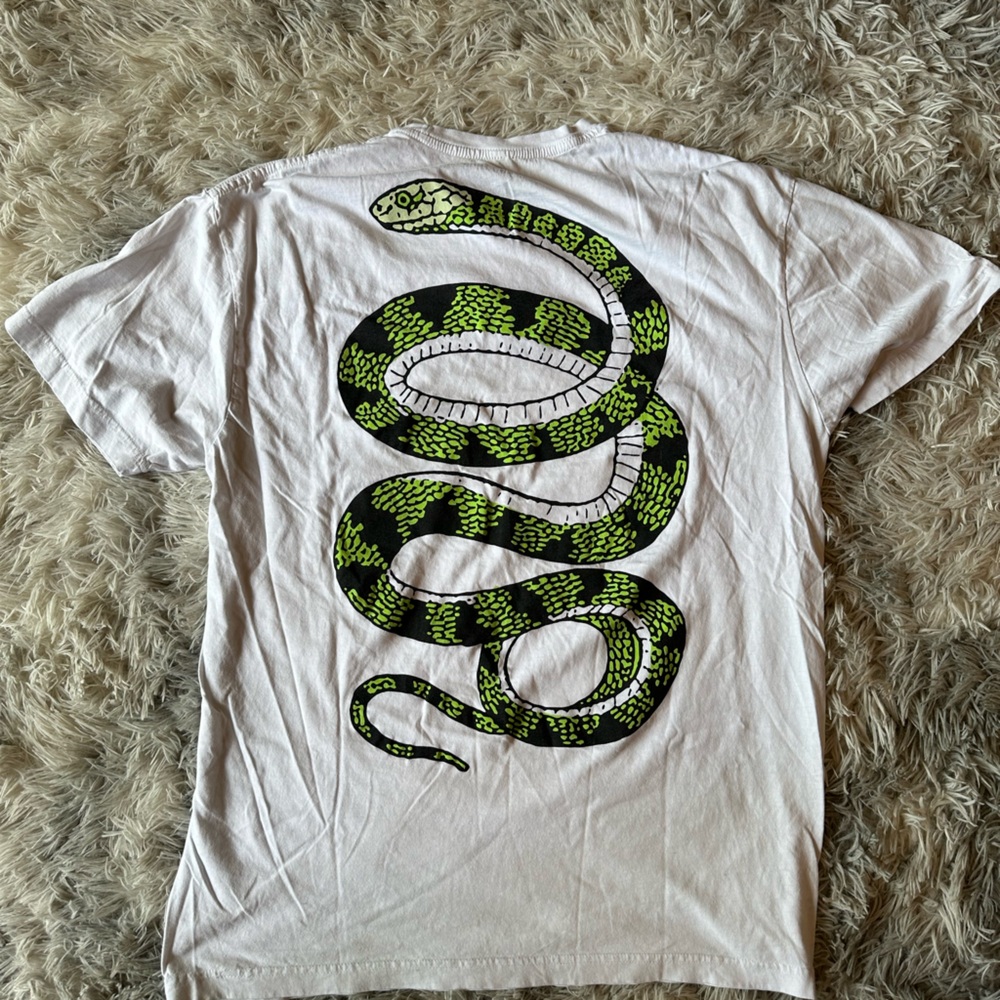 White THUGGER-THUGGER slime-lord T-shirt
